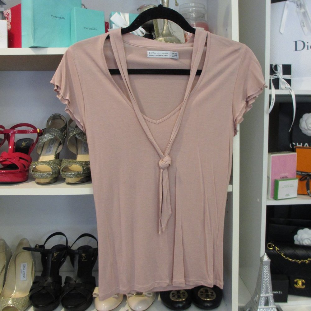 Blush/ Dusty Pink Zara Top